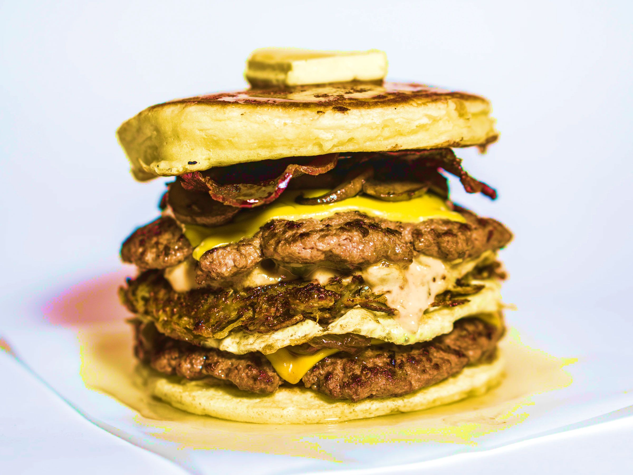 Pancake Burger pancake-burger